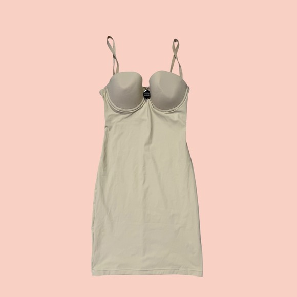 Victoria's Secret Other - Victoria's Secret Nude Shapewear Slip Dress NWT 36C Body Shaper Smoothing